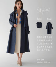 画像をギャラリービューアに読み込む, (sample) マルチウェイストレッチコート / Beige
