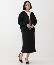 Load image into Gallery viewer, Border JQ knit blouson