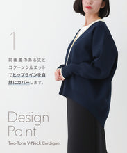 Load image into Gallery viewer, Border JQ knit blouson