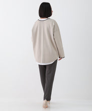 画像をギャラリービューアに読み込む, (sample) キーネックプルオーバー / Beige
