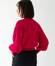 Load image into Gallery viewer, Volume sleeve knit top