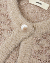 画像をギャラリービューアに読み込む, スパンコールジャガードニットカーデ