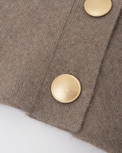 Load image into Gallery viewer, ラクーン混Vネックカーディガン