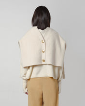 Load image into Gallery viewer, ラクーン混Vネックカーディガン