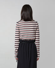 画像をギャラリービューアに読み込む, クラシックハイゲージニット マルチボーダー