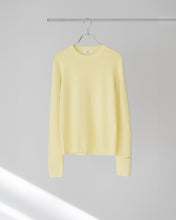 画像をギャラリービューアに読み込む, クラシックハイゲージニット レモン