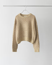 Load image into Gallery viewer, Sequined jacquard short pullover