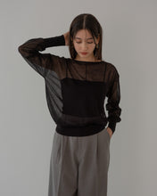 画像をギャラリービューアに読み込む, 2WAYシアーニットプルオーバー.