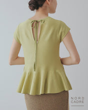 画像をギャラリービューアに読み込む, バックリボンペプラムニット