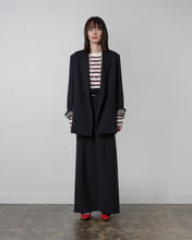 Load image into Gallery viewer, パワーショルダーダブルジャケット ダークネイビー