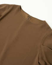 画像をギャラリービューアに読み込む, ジョーゼットタックブラウス ブラウン