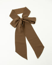 画像をギャラリービューアに読み込む, ジョーゼットタックブラウス ブラウン