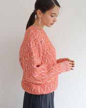 Load image into Gallery viewer, Mohair-mix-cable-knit
