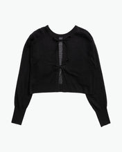 Load image into Gallery viewer, Double ribbon sheer pullover
