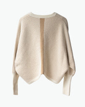 Load image into Gallery viewer, Shiny bicolor dolman pullover
