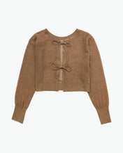 Load image into Gallery viewer, Double ribbon sheer pullover
