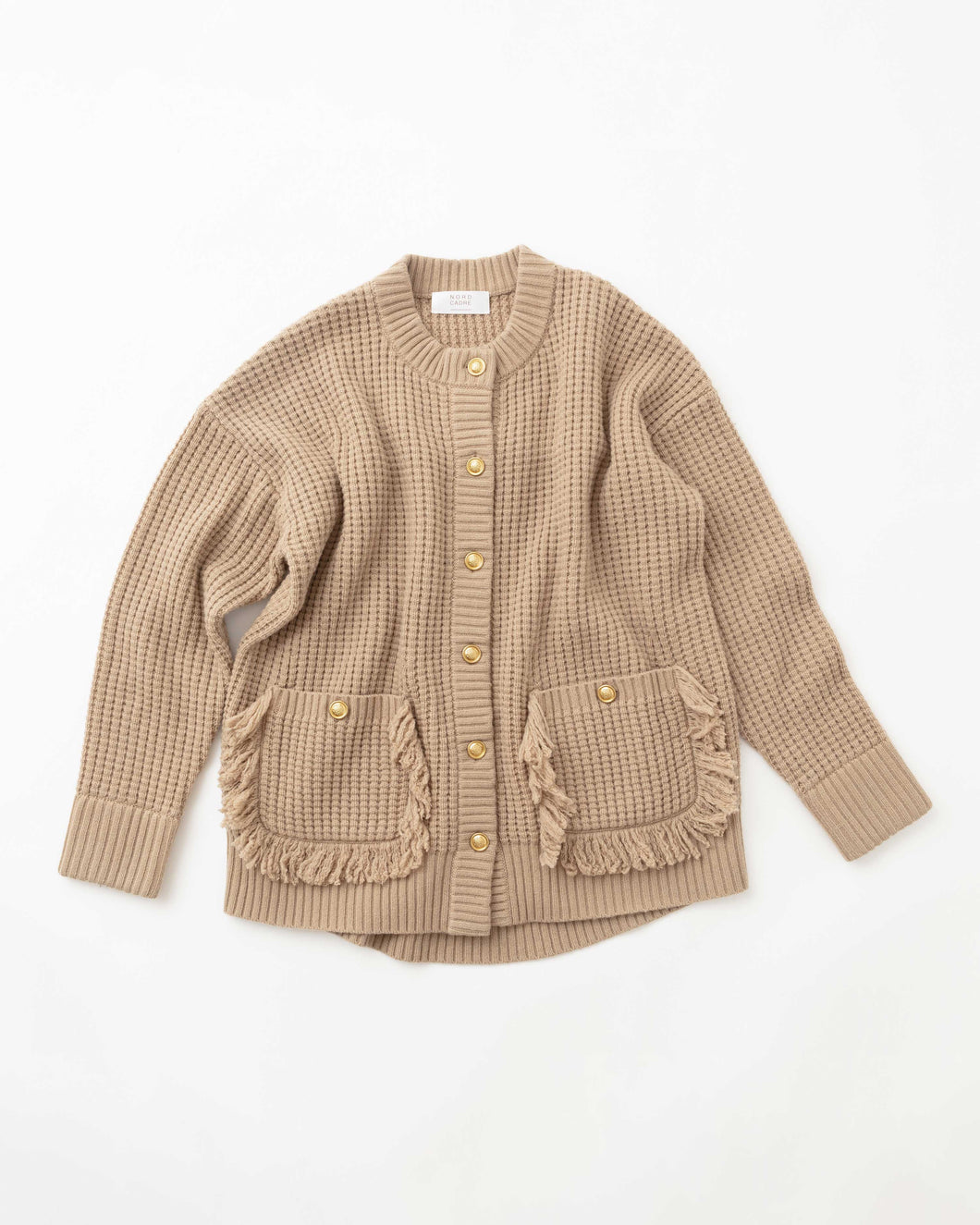 22AW フリンジニットジャケット.