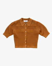 Load image into Gallery viewer, Knit with mesh collar
