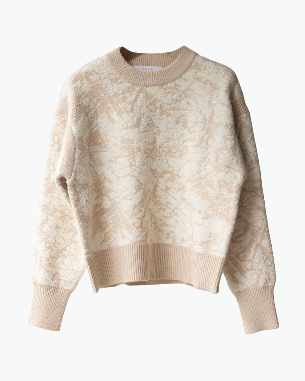 Noise JQ knit pullover