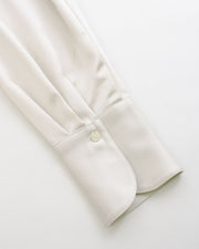 サテンビッグシャツOFFWHITE