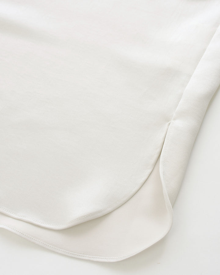 サテンビッグシャツOFFWHITE