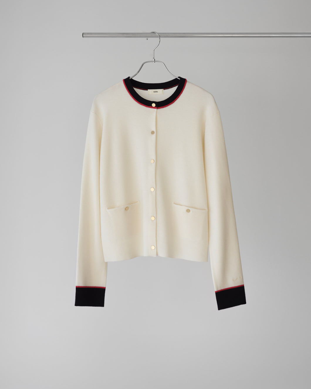 (sample) クラシックニットカーディガン / Off White