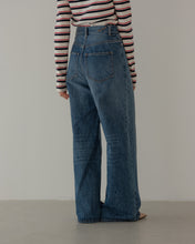 Load image into Gallery viewer, 12.5oz wide flare denim
