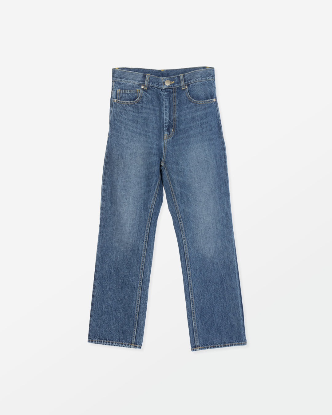 12.5oz cropped bootcut denim