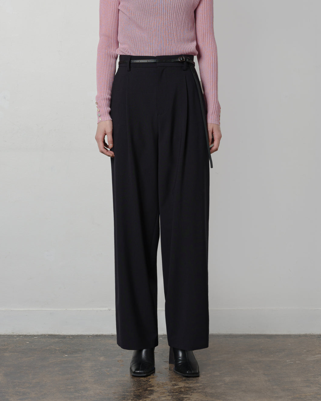 Center press stack pants