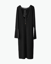 Load image into Gallery viewer, Back open rib knit dress
