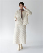 Load image into Gallery viewer, &#39;22AW ドットジャガードスカート.
