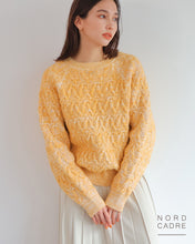 Load image into Gallery viewer, Mohair-mix-cable-knit
