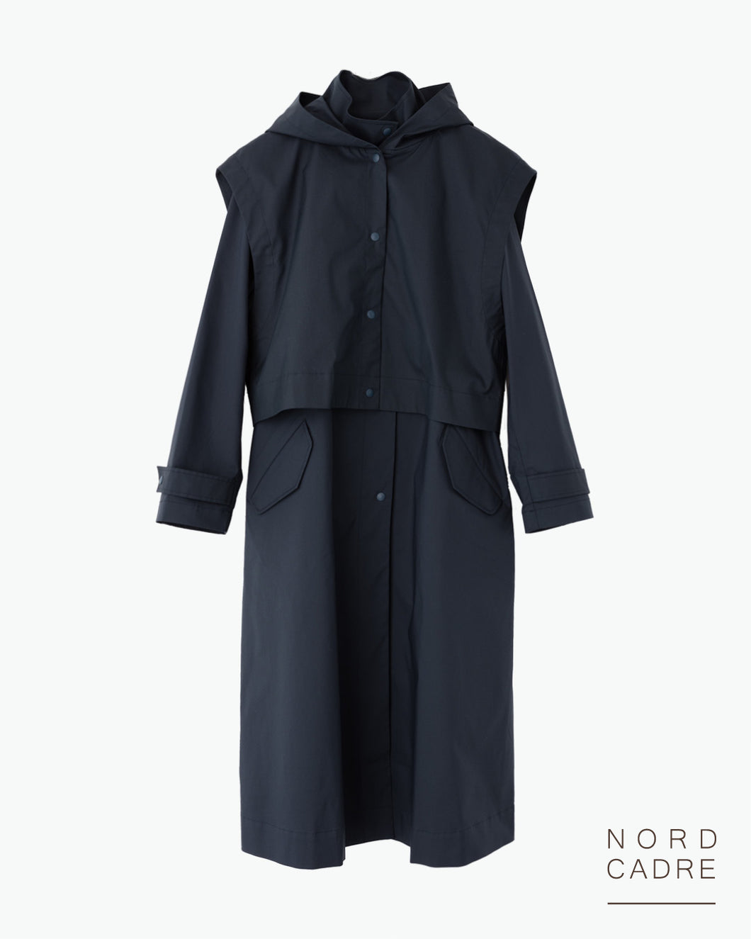 (sample) マルチウェイストレッチコート / Navy